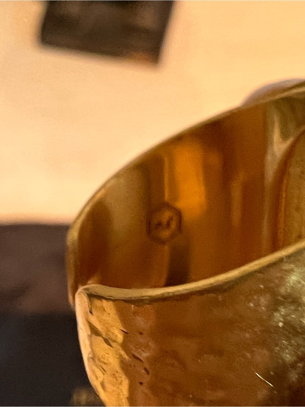 Julie Vos Gold Ring with Blue Stone - Picture 4 of 6